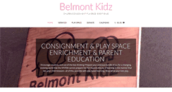 Desktop Screenshot of belmontkidz.com